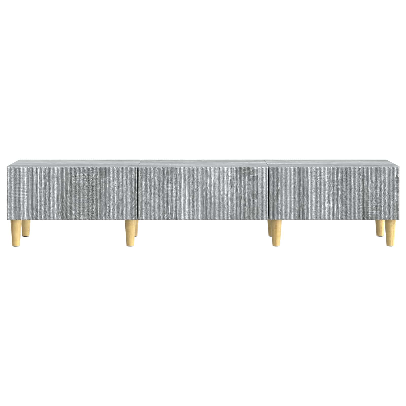 Mobile TV Grigio Sonoma 147 x 34,5 x 30 cm Legno ingegnerizzato | homemem39
