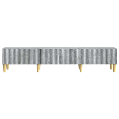 Mobile TV Grigio Sonoma 147 x 34,5 x 30 cm Legno ingegnerizzato | homemem39