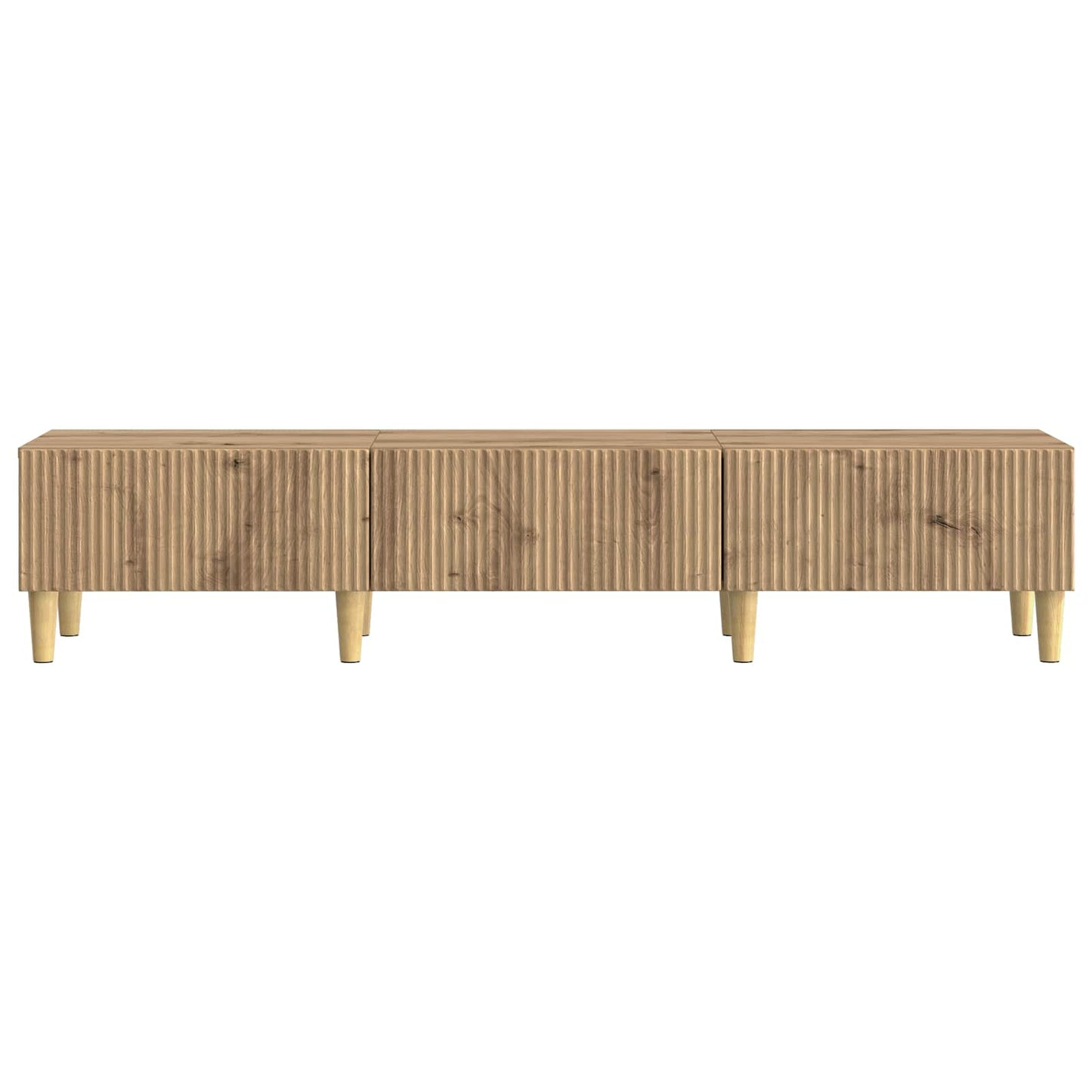 Mobile TV con cassetto Rovere Artigianale 147 x 34,5 x 30 cm