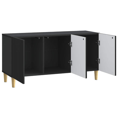Mobile TV Nero 99 x 34,5 x 50 cm Legno ingegnerizzato | homemem39