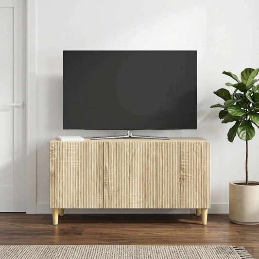Mobile TV 99 x 34,5 x 50 cm Rovere Sonoma Legno ingegnerizzato - homemem39
