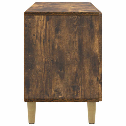 Mobile TV Rovere Fumo 99 x 34,5 x 50 cm Legno ingegnerizzato