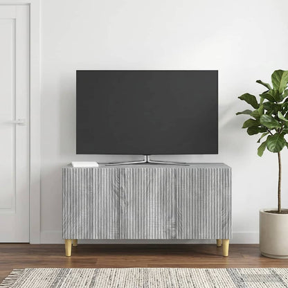 Mobile TV Grigio Sonoma 99 x 34,5 x 50 cm Legno ingegnerizzato
