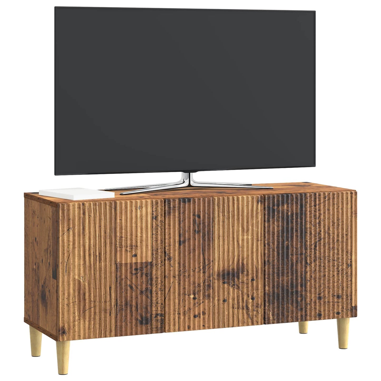 Mobile TV Legno antico 99 x 34,5 x 50 cm Legno ingegnerizzato | homemem39