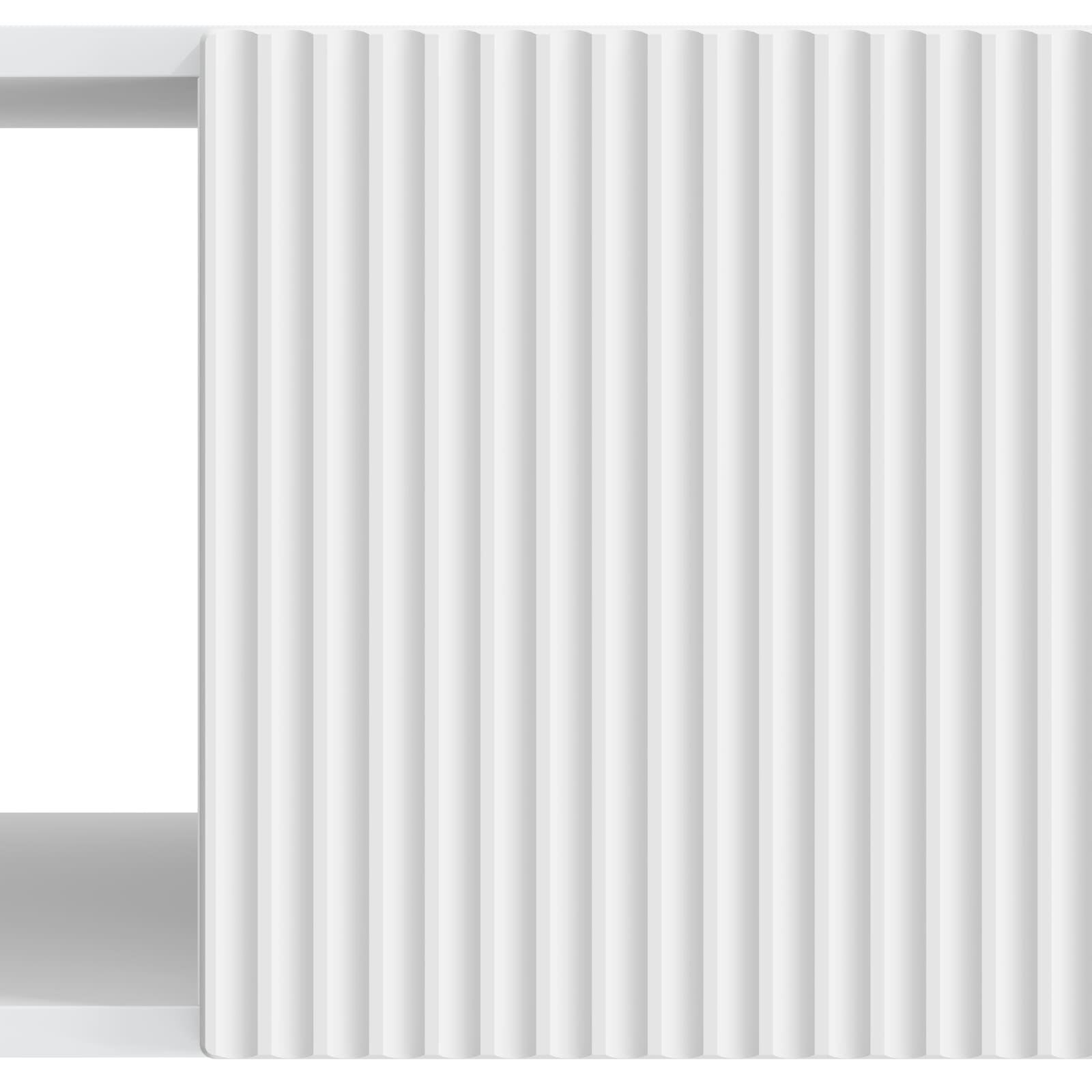 Tavolino da salotto Bianco 90 x 50 x 40 cm Legno ingegnerizzato | homemem39