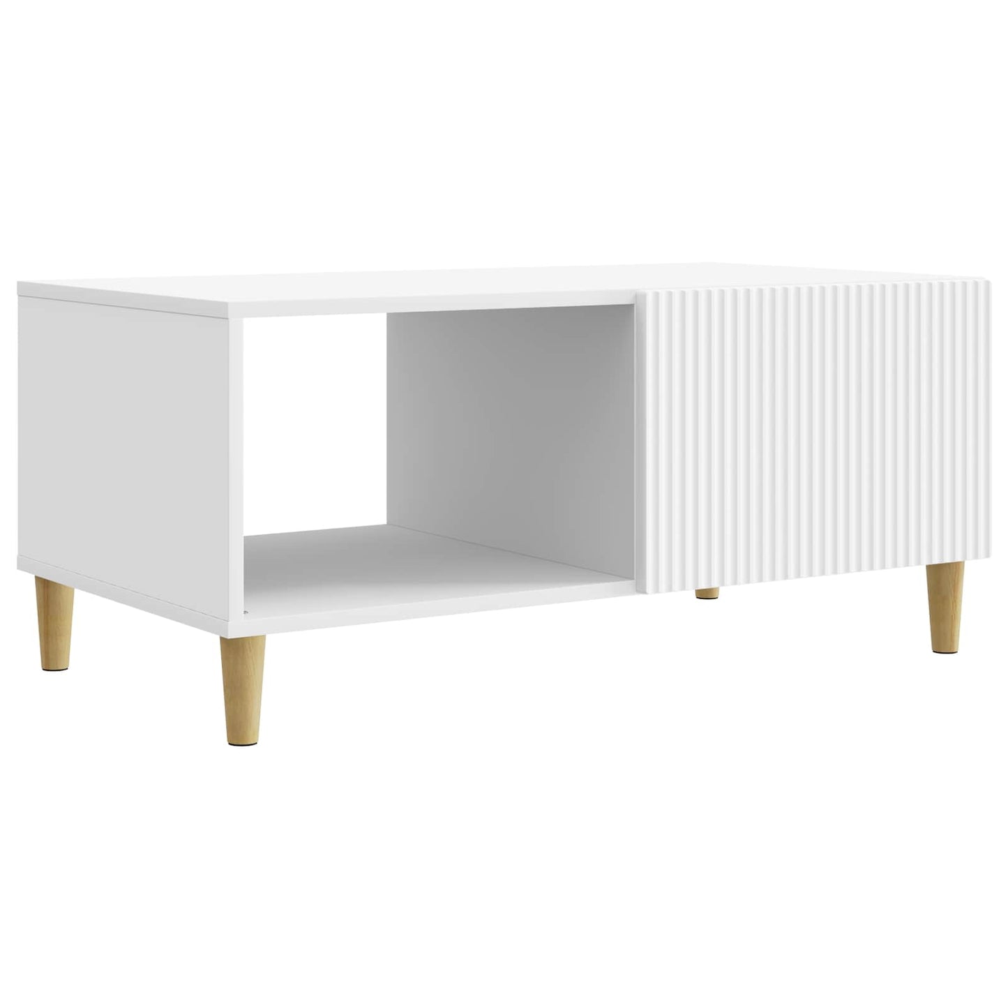 Tavolino da salotto Bianco 90 x 50 x 40 cm Legno ingegnerizzato | homemem39