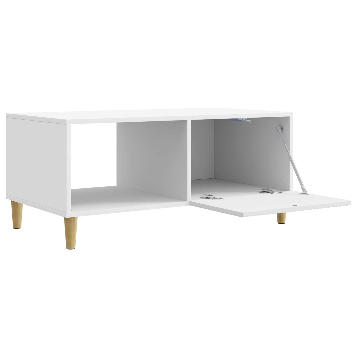 Tavolino da salotto Bianco 90 x 50 x 40 cm Legno ingegnerizzato | homemem39