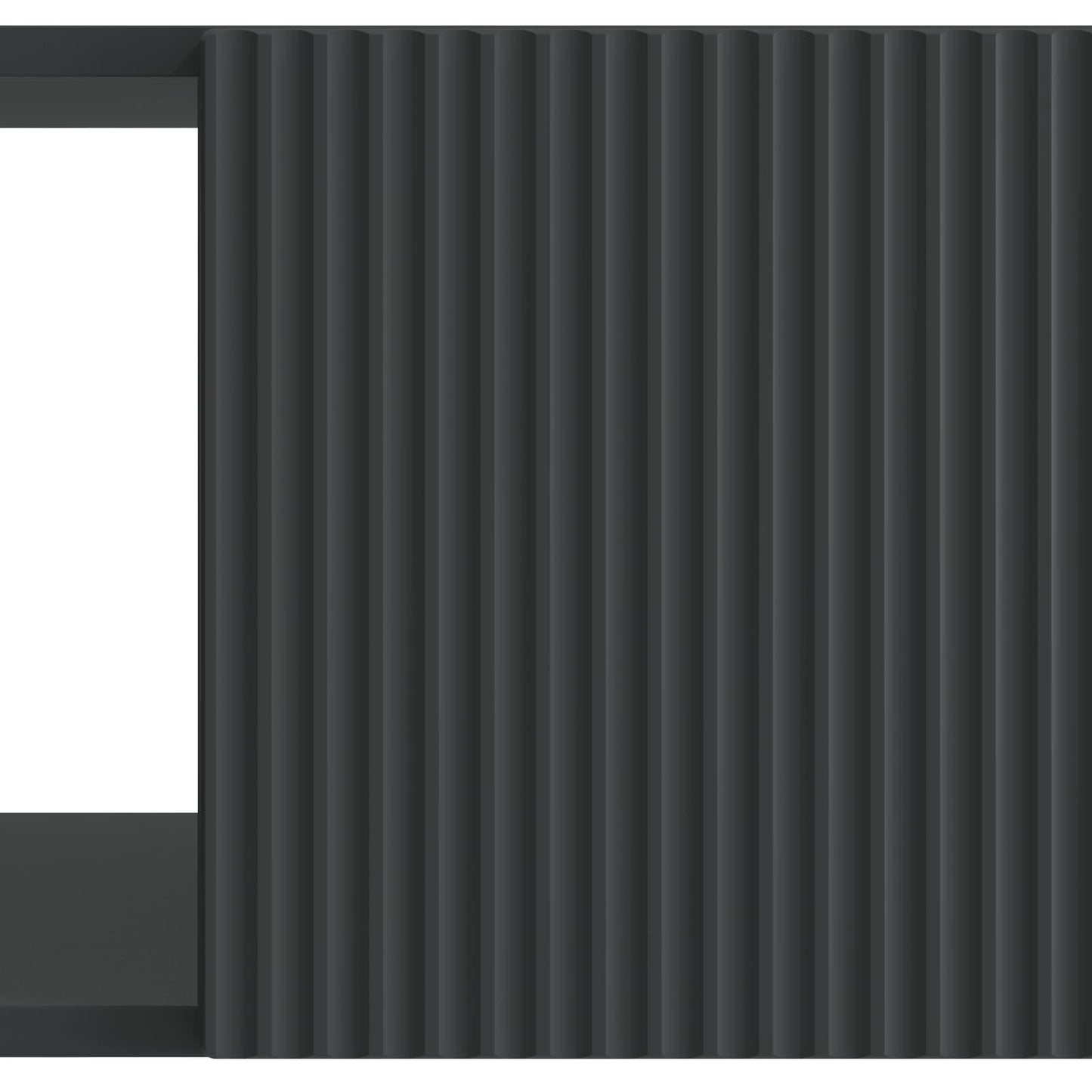 Tavolino da salotto Nero 90 x 50 x 40 cm Legno ingegnerizzato