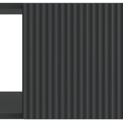 Tavolino da salotto Nero 90 x 50 x 40 cm Legno ingegnerizzato
