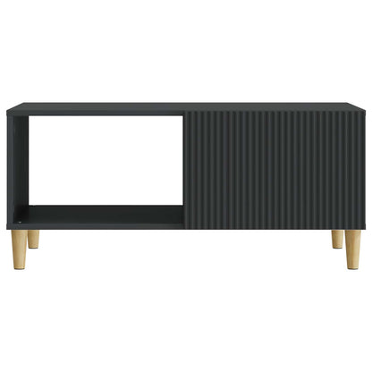 Tavolino da salotto Nero 90 x 50 x 40 cm Legno ingegnerizzato | homemem39