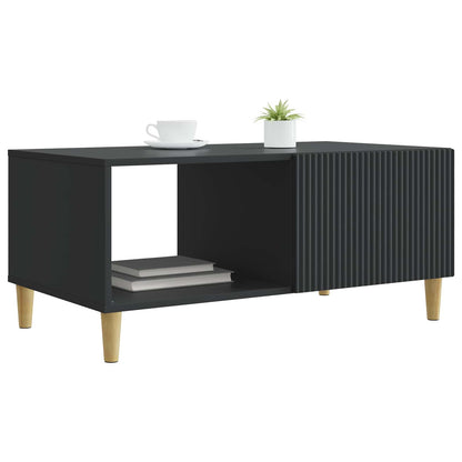 Tavolino da salotto Nero 90 x 50 x 40 cm Legno ingegnerizzato | homemem39