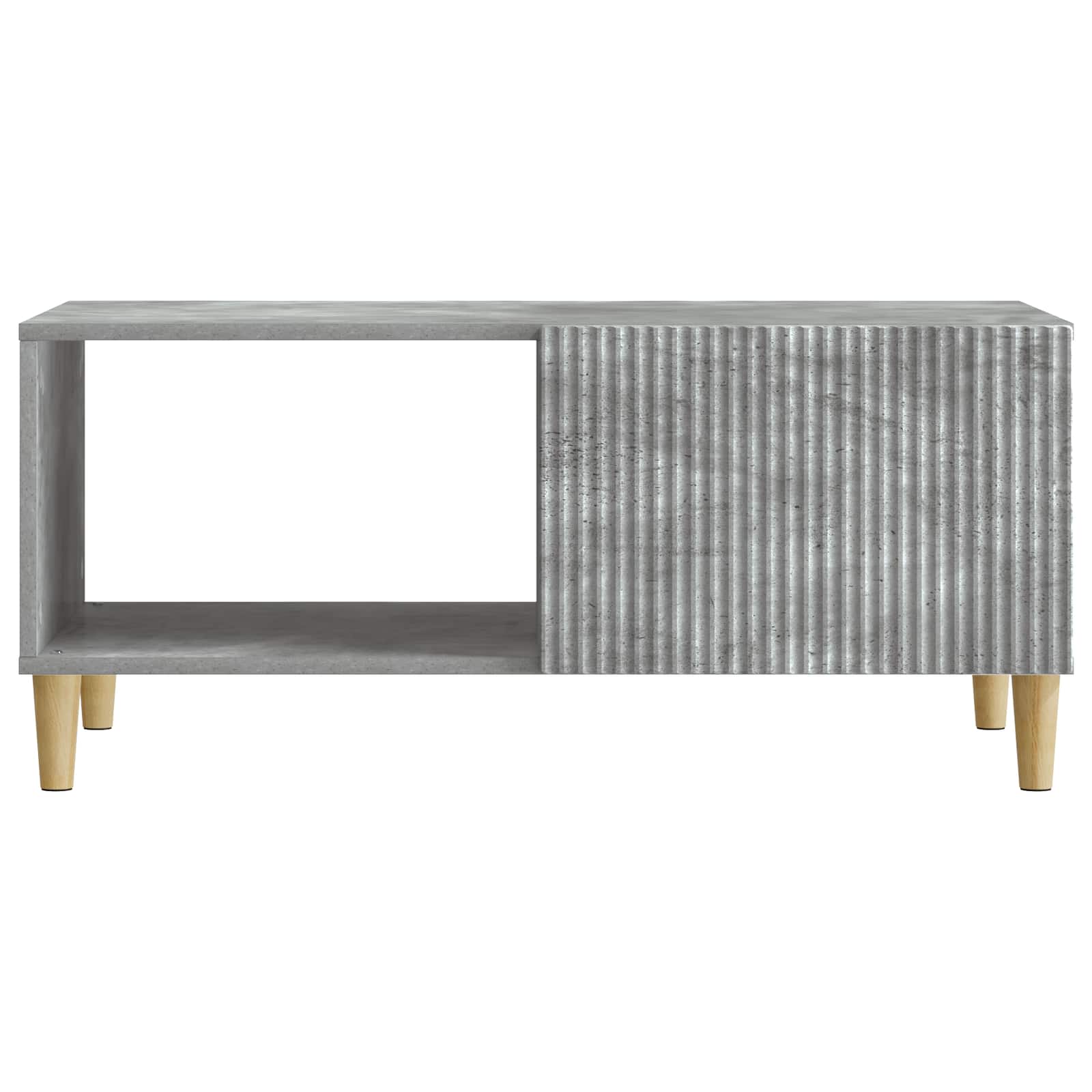 Tavolino da salotto Grigio Cemento 90 x 50 x 40 cm | homemem39