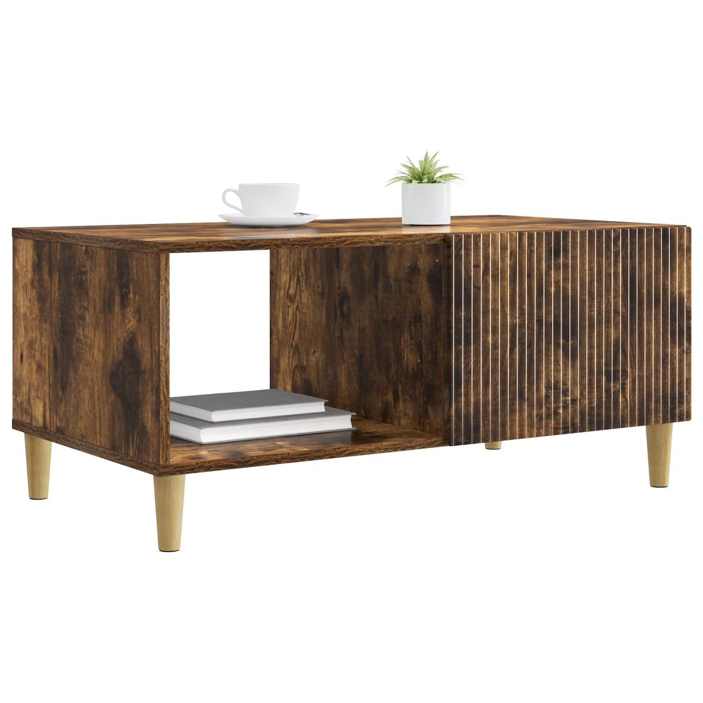 Tavolino da salotto Rovere Fumo 90 x 50 x 40 cm | homemem39