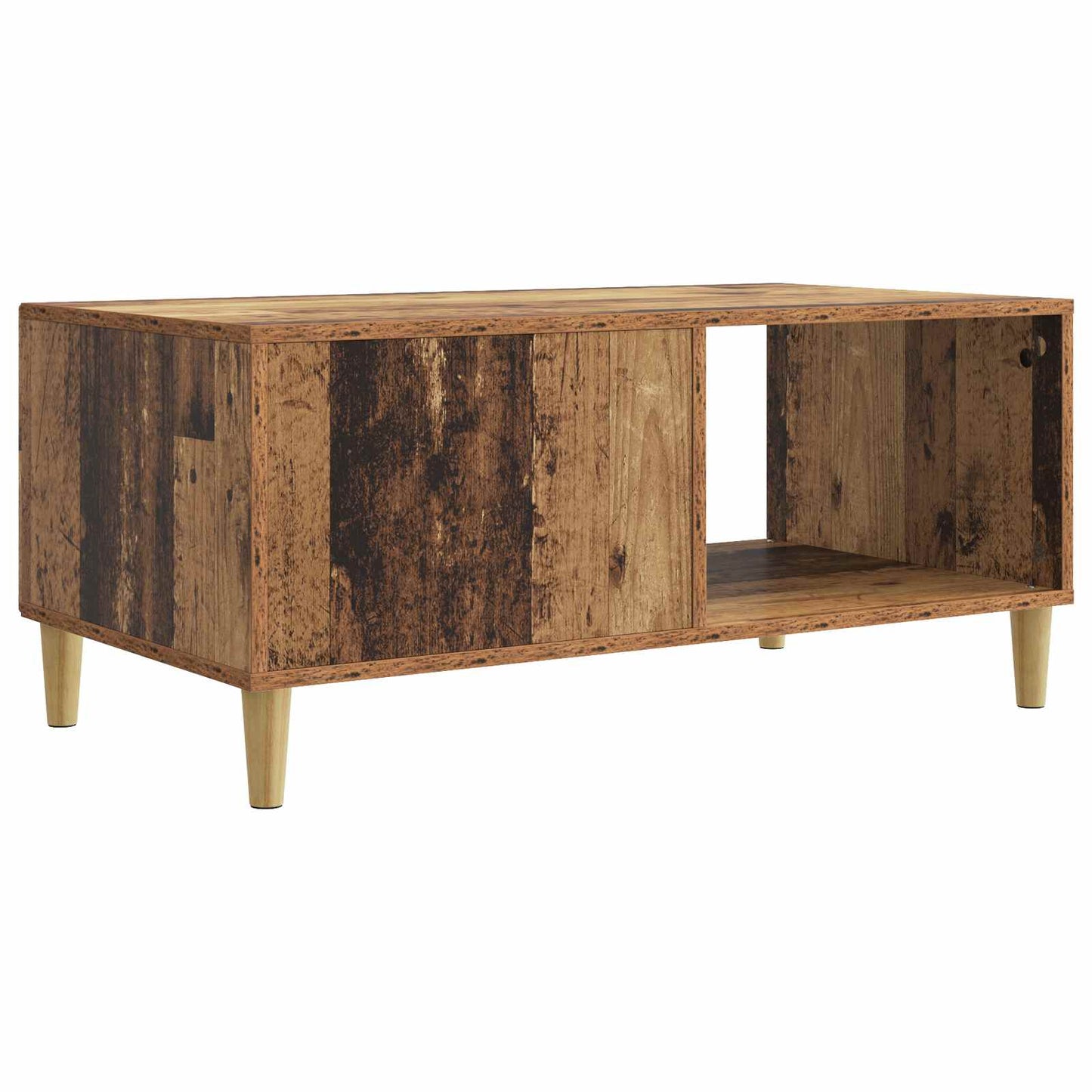 Tavolino da salotto Legno antico 90 x 50 x 40 cm