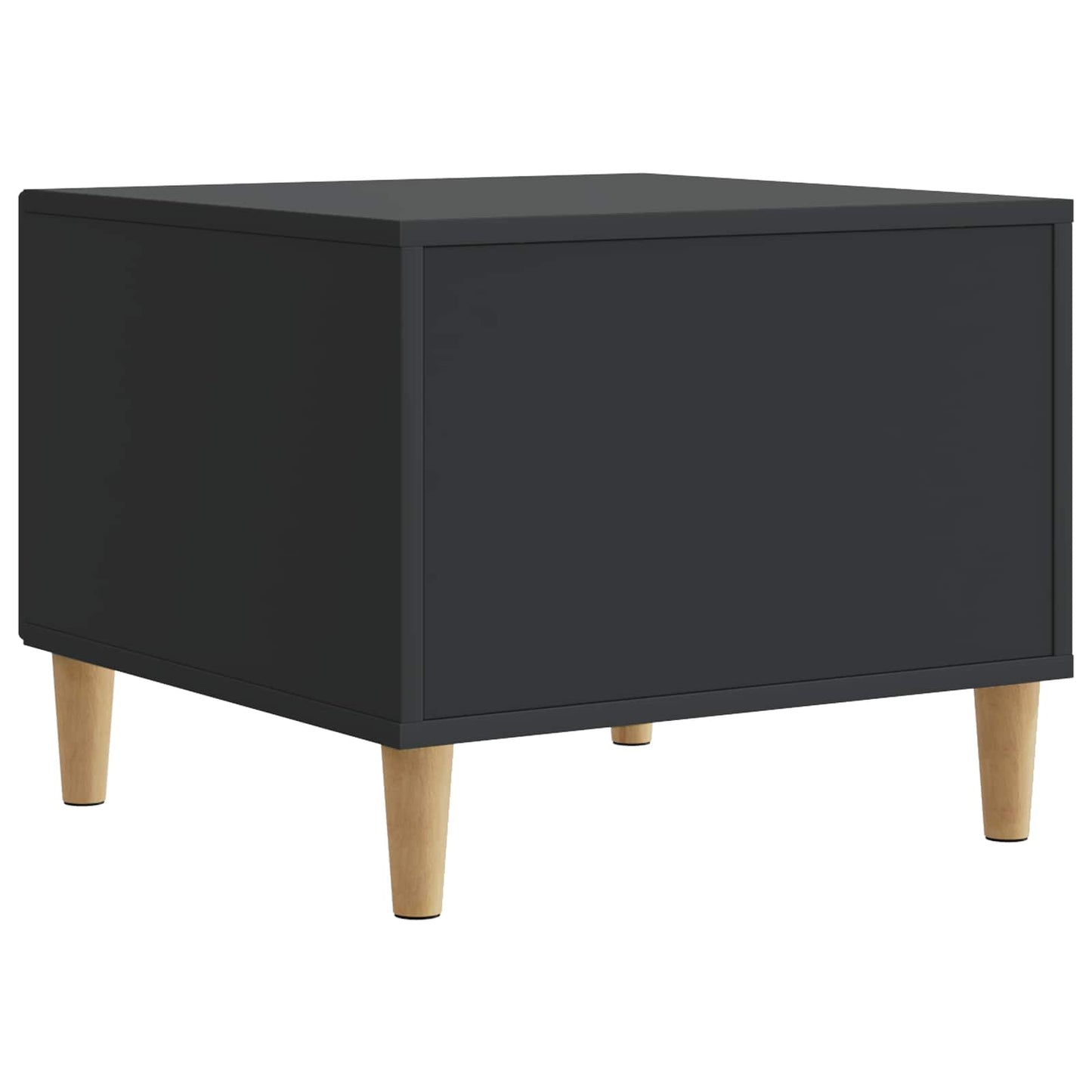Tavolino da salotto Nero 49 x 50 x 40 cm Legno ingegnerizzato | homemem39