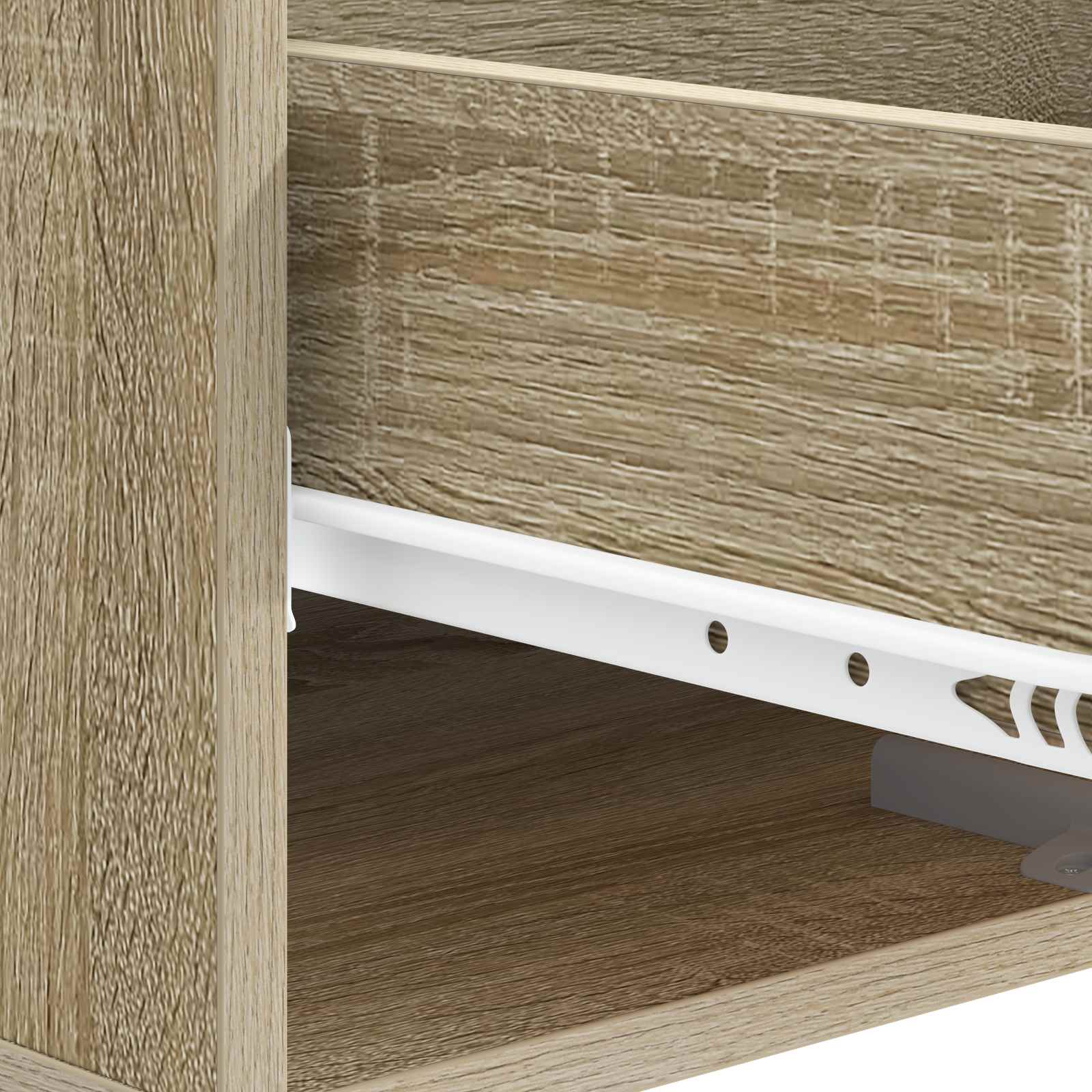 Tavolino da salotto con cassetto Rovere Sonoma 49 x 50 x 40 cm | homemem39