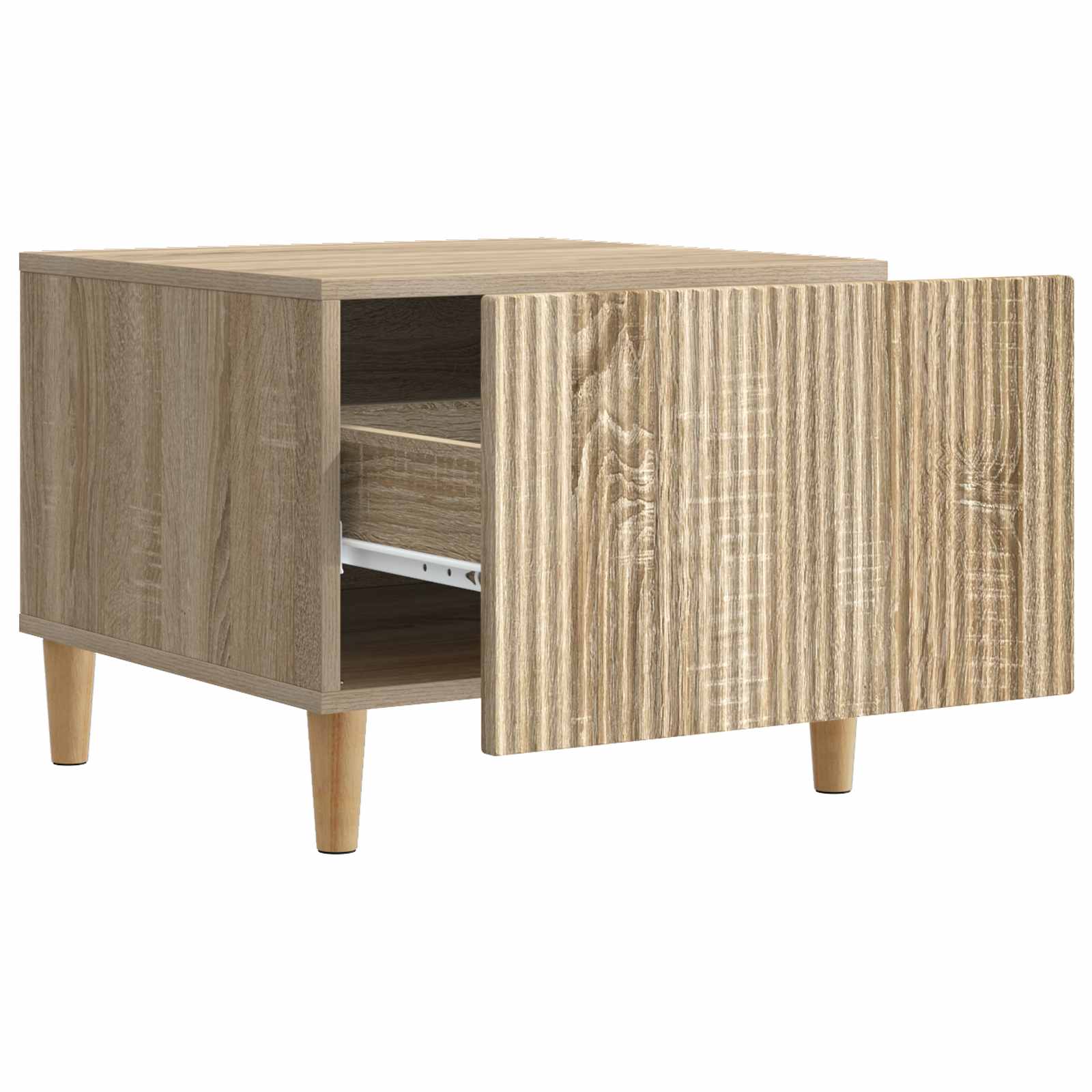 Tavolino da salotto con cassetto Rovere Sonoma 49 x 50 x 40 cm | homemem39
