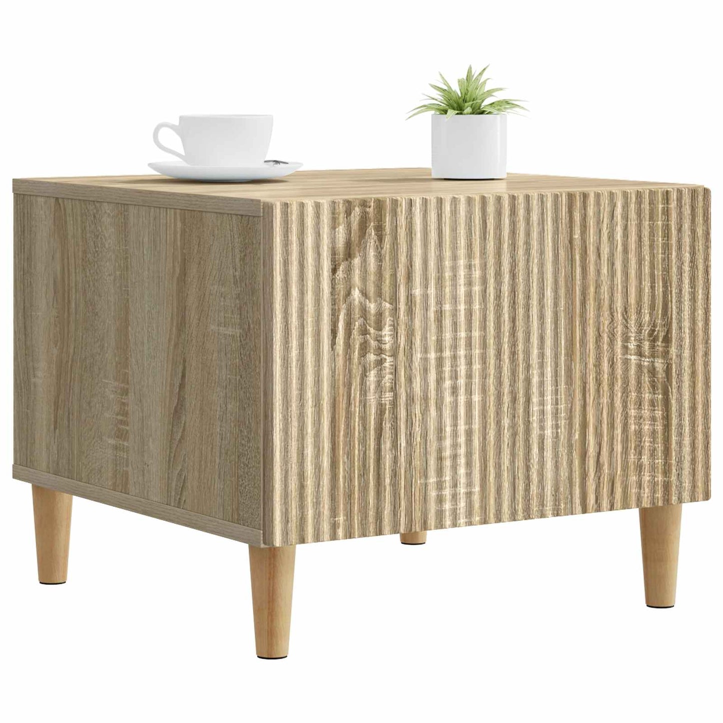 Tavolino da salotto con cassetto Rovere Sonoma 49 x 50 x 40 cm | homemem39