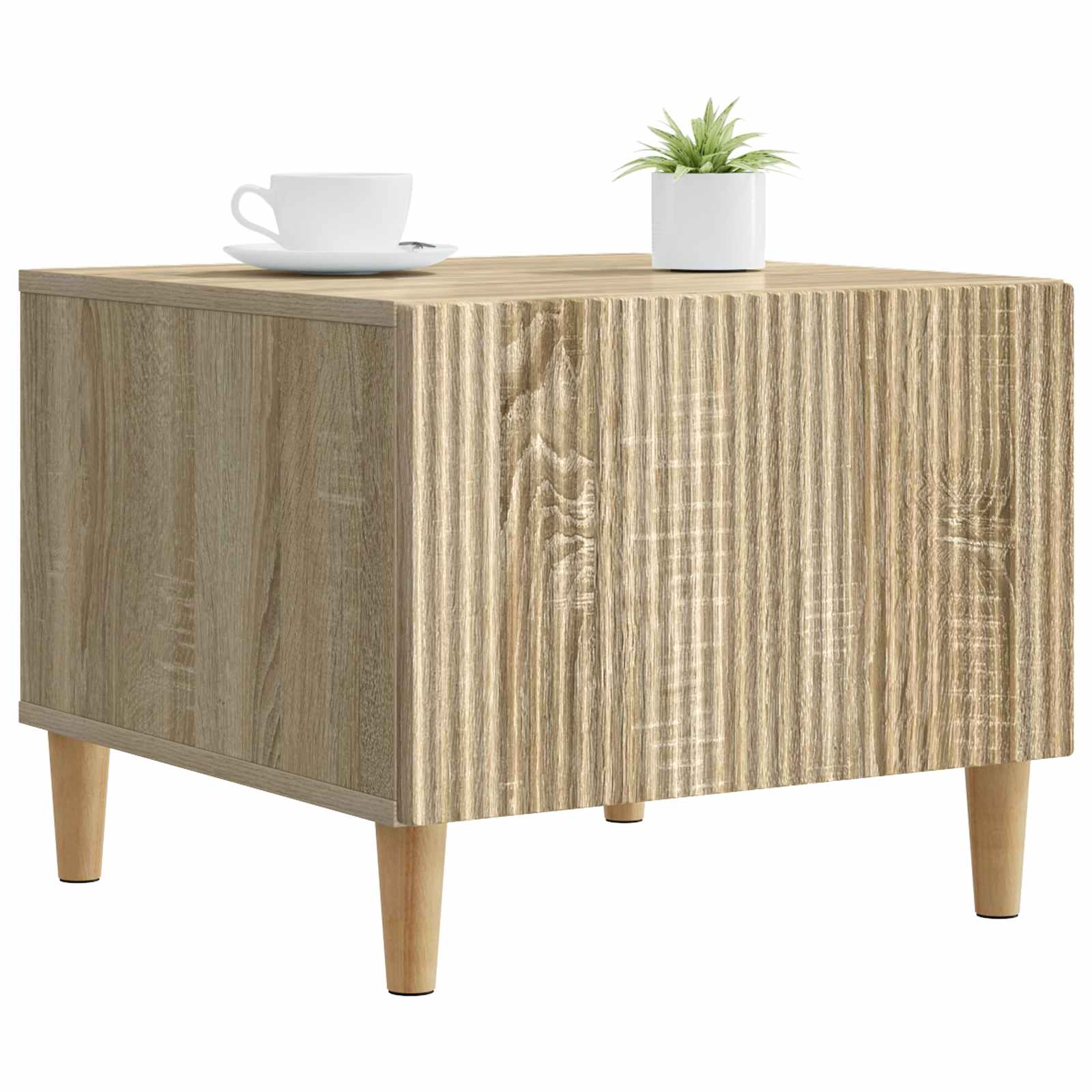 Tavolino da salotto con cassetto Rovere Sonoma 49 x 50 x 40 cm | homemem39