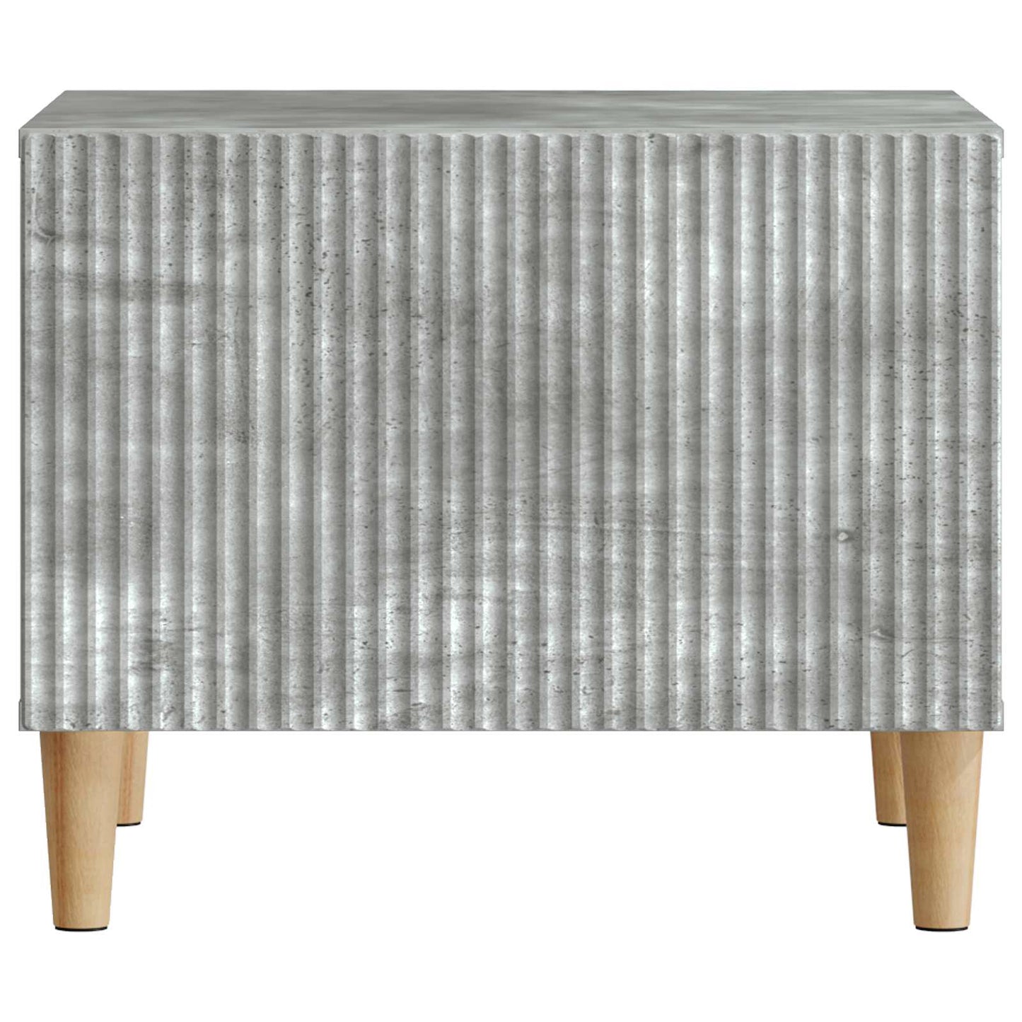 Tavolino da salotto con cassetto Grigio Cemento 49 x 50 x 40 cm | homemem39