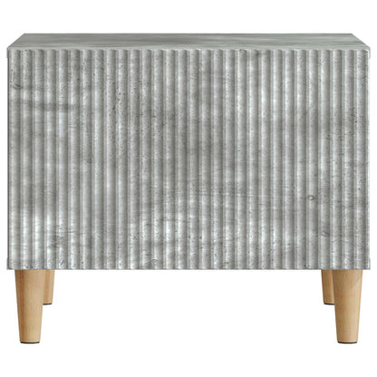 Tavolino da salotto con cassetto Grigio Cemento 49 x 50 x 40 cm | homemem39