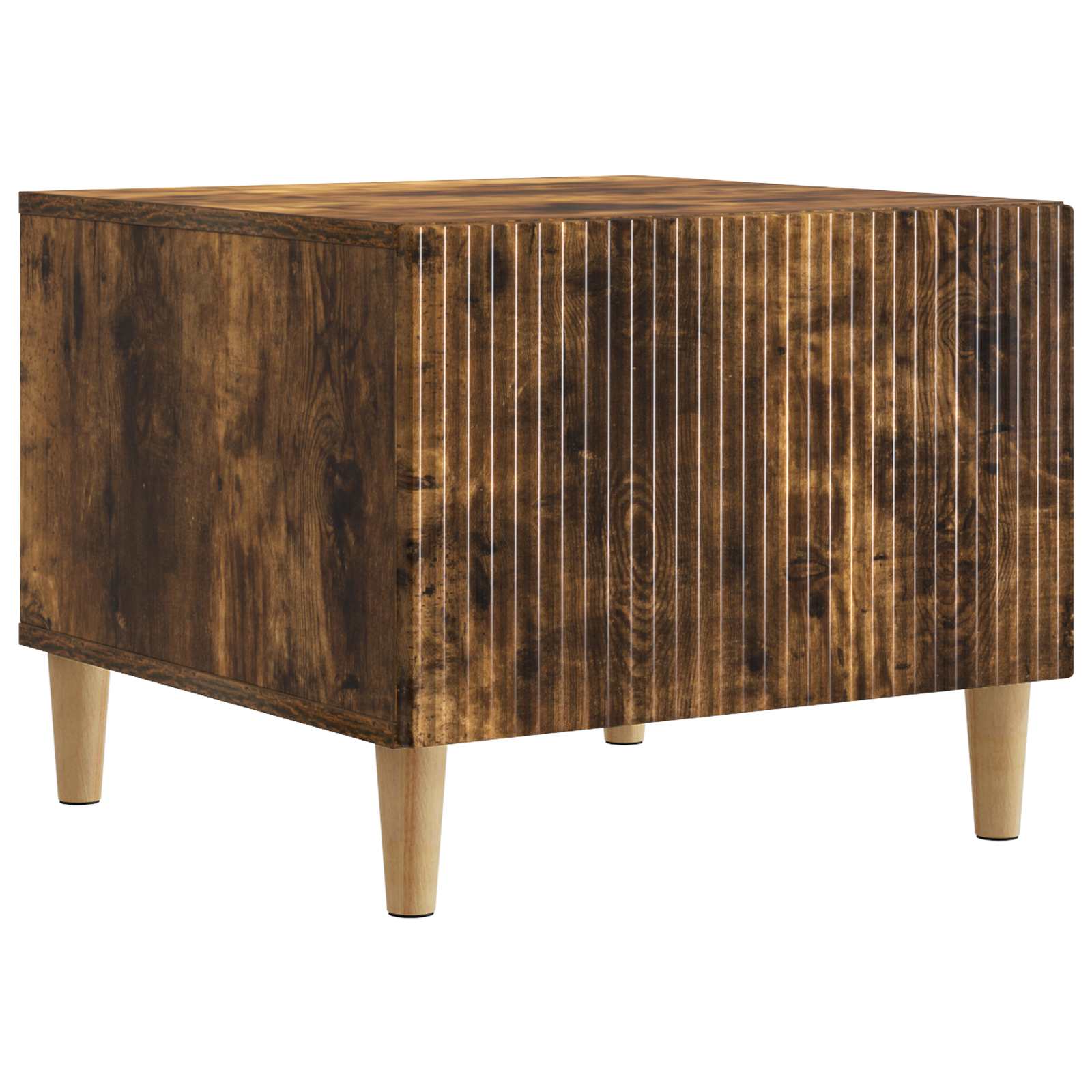 Tavolino da salotto con cassetto Rovere Fumo 49 x 50 x 40 cm | homemem39