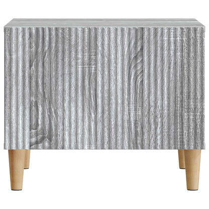 Tavolino da salotto con cassetto Grigio Sonoma 49 x 50 x 40 cm | homemem39