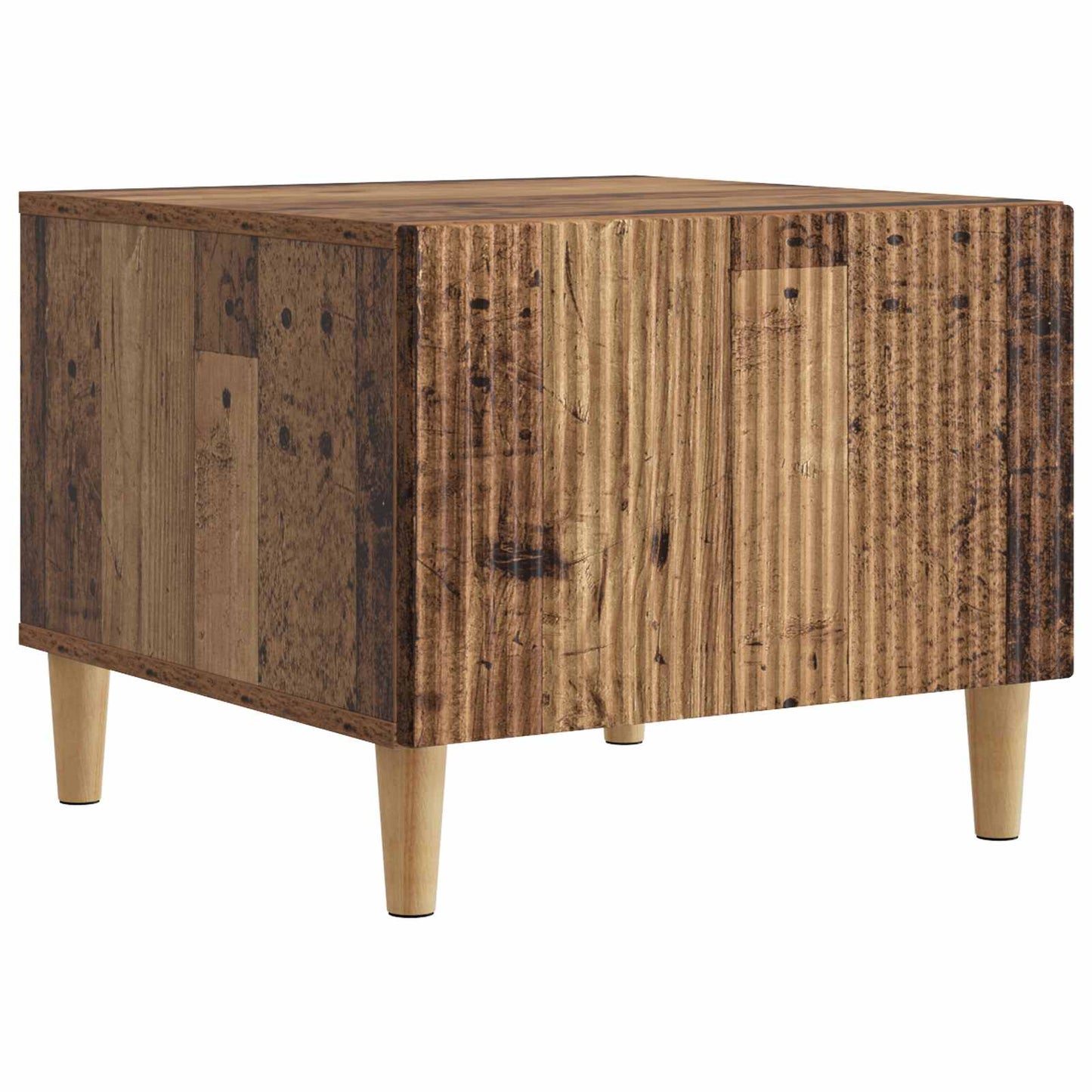 Tavolino da salotto con cassetto Legno antico 49 x 50 x 40 cm | homemem39