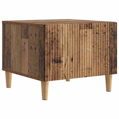 Tavolino da salotto con cassetto Legno antico 49 x 50 x 40 cm | homemem39