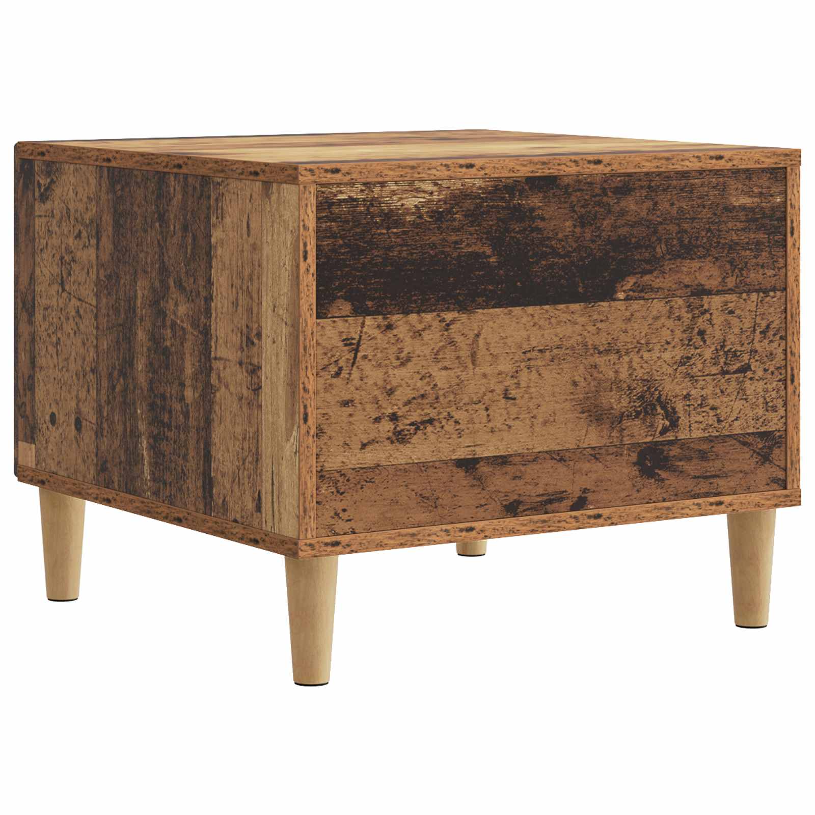 Tavolino da salotto con cassetto Legno antico 49 x 50 x 40 cm | homemem39
