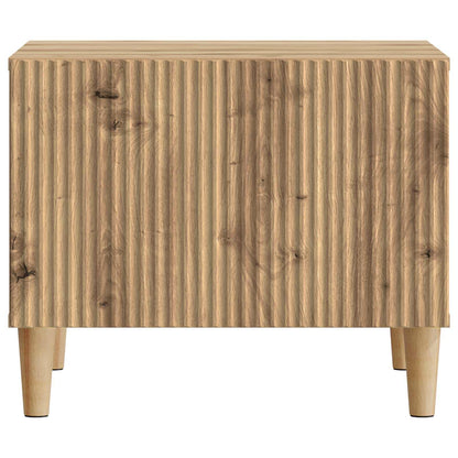 Tavolino da salotto Rovere Artigianale 49 x 50 x 40 cm | homemem39