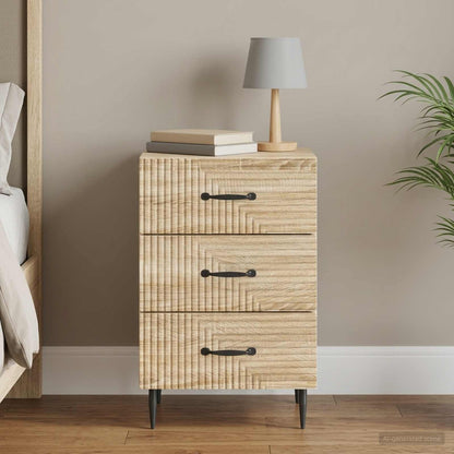 Armadio da Notte con cassetto Rovere Sonoma 43 x 41 x 66,5 cm | homemem39
