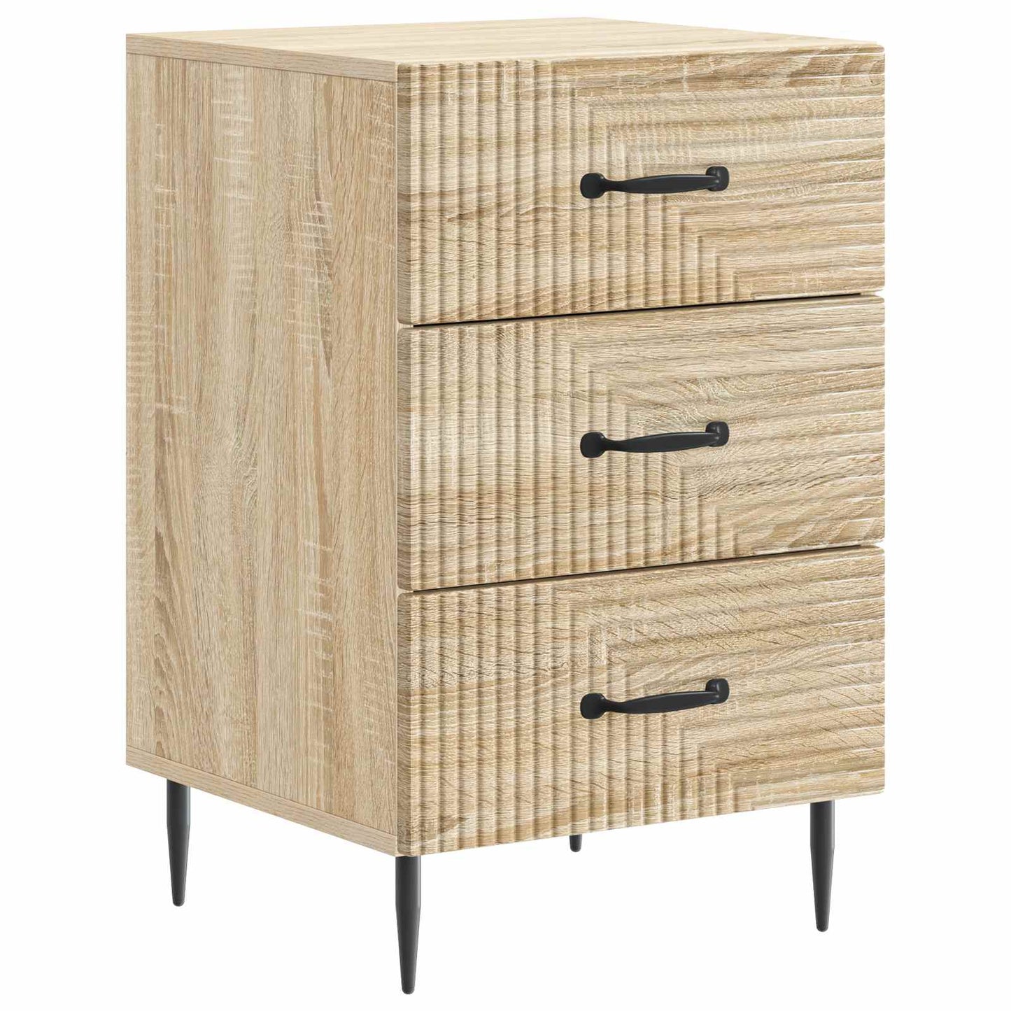 Armadio da Notte con cassetto Rovere Sonoma 43 x 41 x 66,5 cm | homemem39