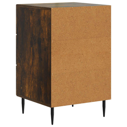 Armadio da Notte con cassetto Rovere Fumo 43 x 41 x 66,5 cm | homemem39