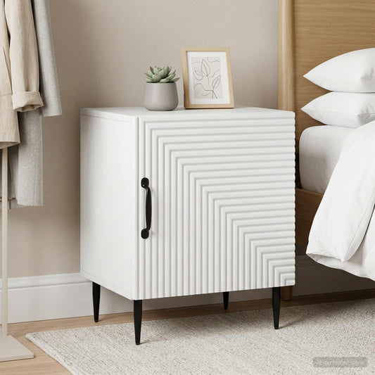 Armadio da Notte 2 pcs Bianco 43 x 34,5 x 50 cm