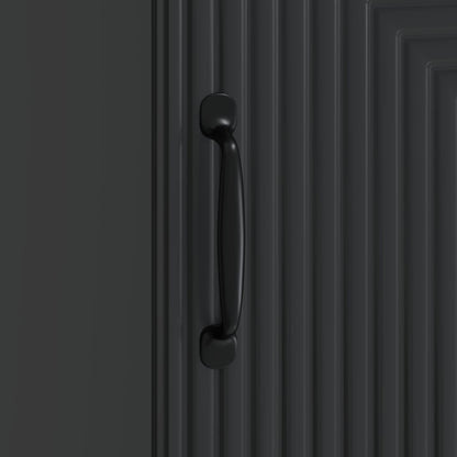 Armadio da Notte Nero 43 x 34,5 x 50 cm Legno ingegnerizzato | homemem39