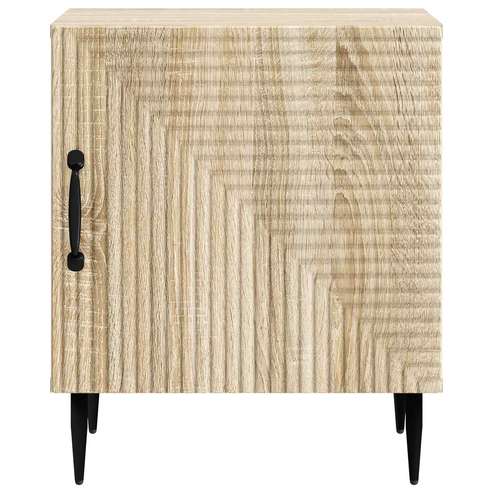 Armadio da Notte 2 pcs Rovere Sonoma 43 x 34,5 x 50 cm | homemem39