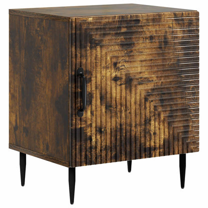 Armadio da Notte Rovere Fumo 43 x 34,5 x 50 cm