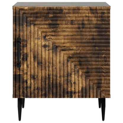 Armadio da Notte Rovere Fumo 43 x 34,5 x 50 cm