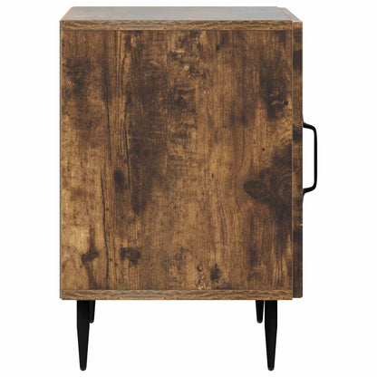 Armadio da Notte Rovere Fumo 43 x 34,5 x 50 cm