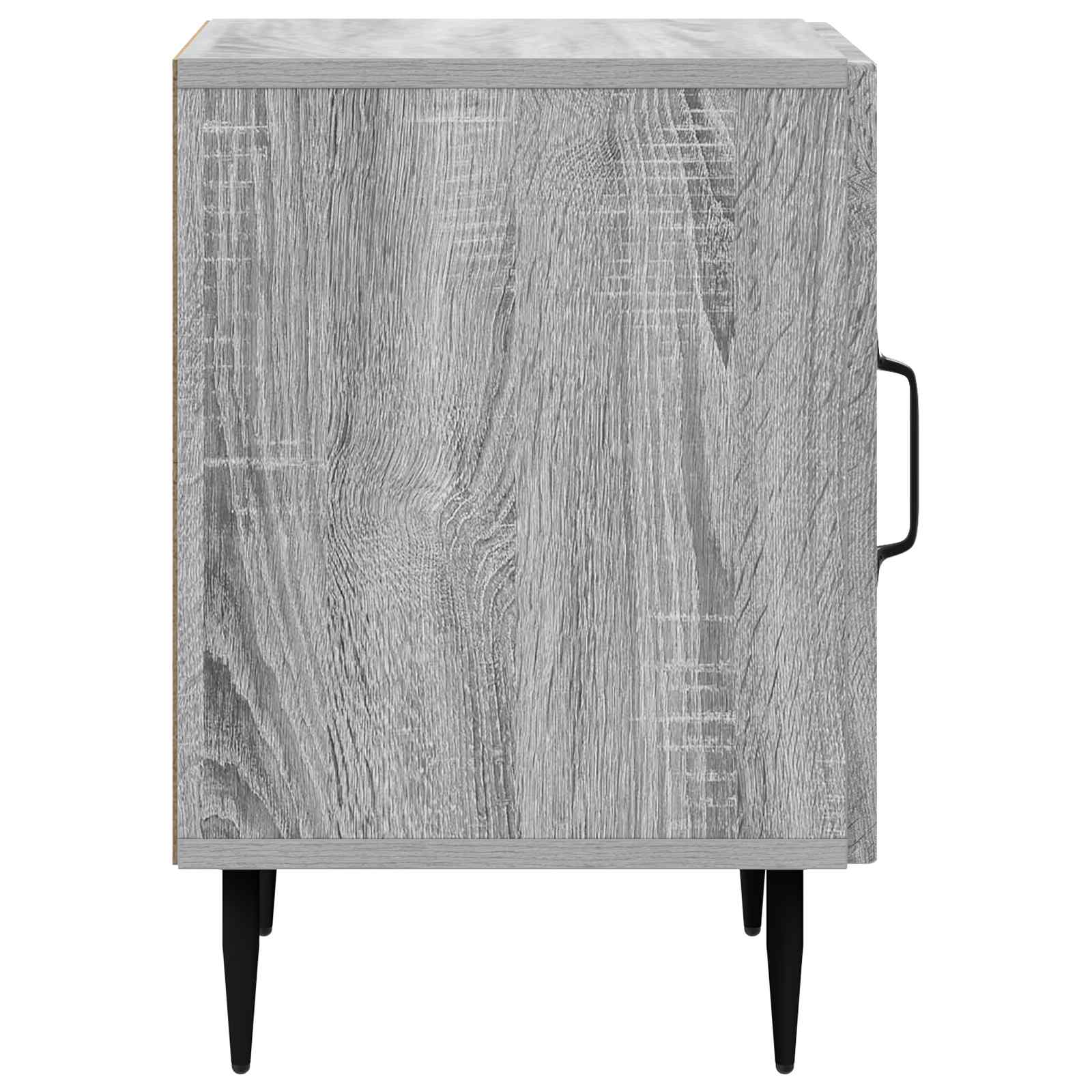 Armadio da Notte Grigio Sonoma 43 x 34,5 x 50 cm | homemem39