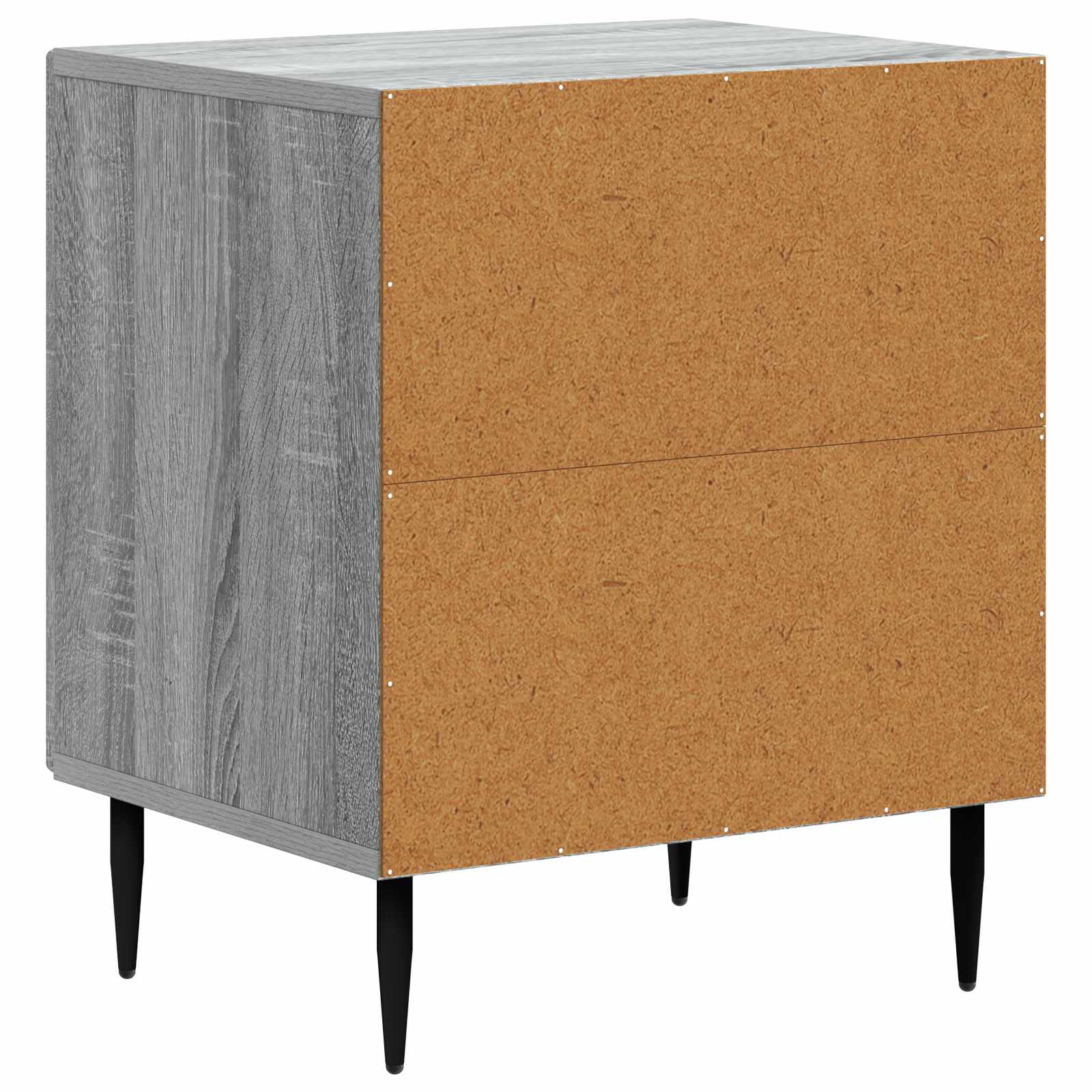 Armadio da Notte 2 pcs Grigio Sonoma 43 x 34,5 x 50 cm | homemem39