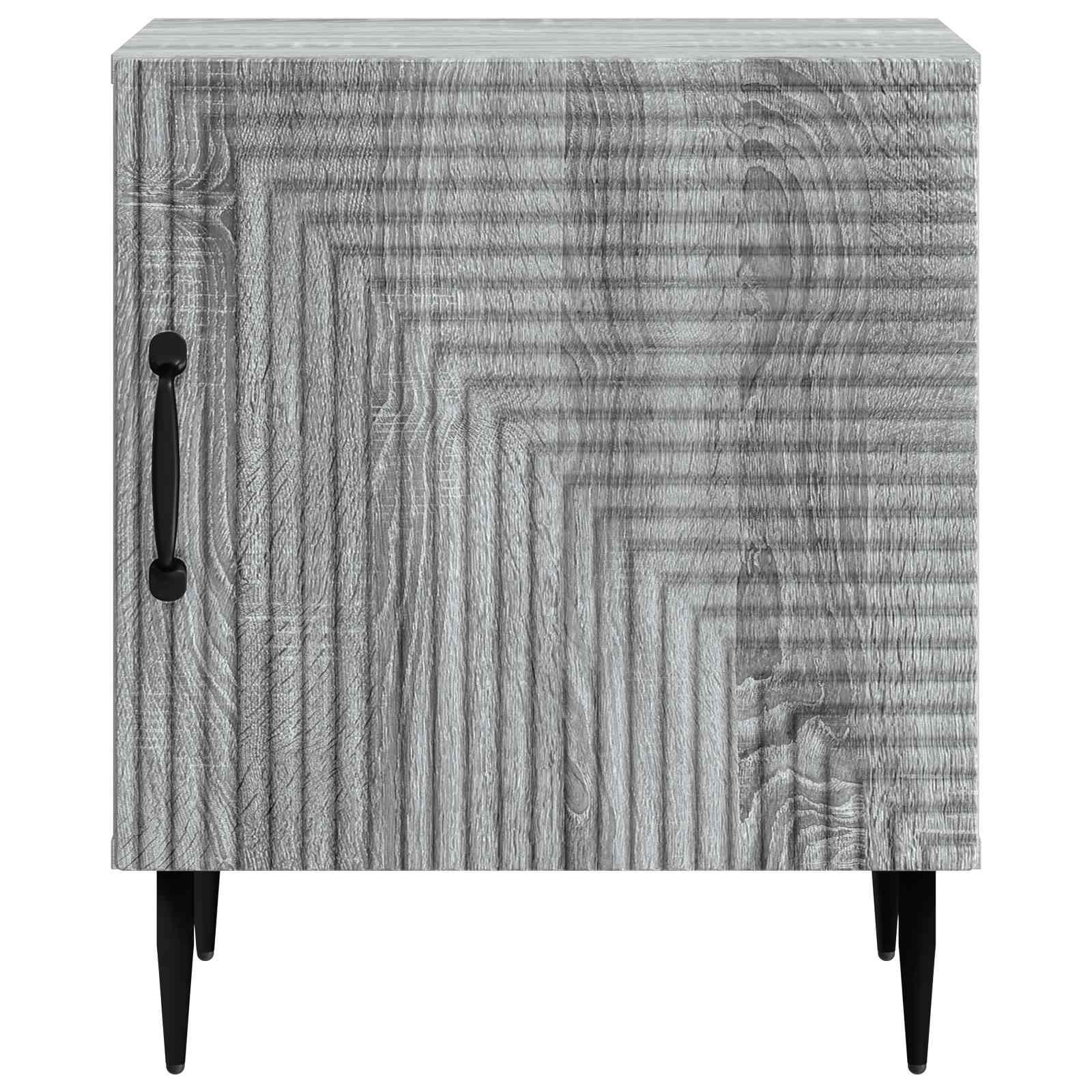 Armadio da Notte 2 pcs Grigio Sonoma 43 x 34,5 x 50 cm | homemem39