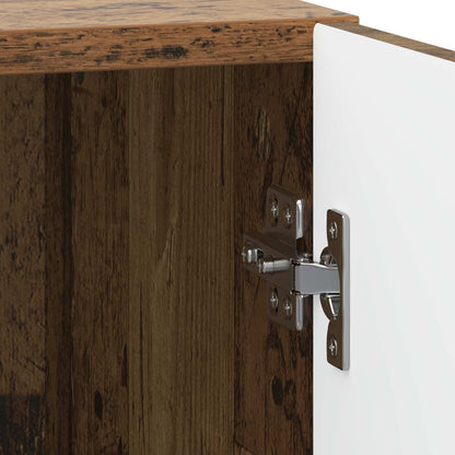 Armadio da Notte Legno antico 43 x 34,5 x 50 cm
