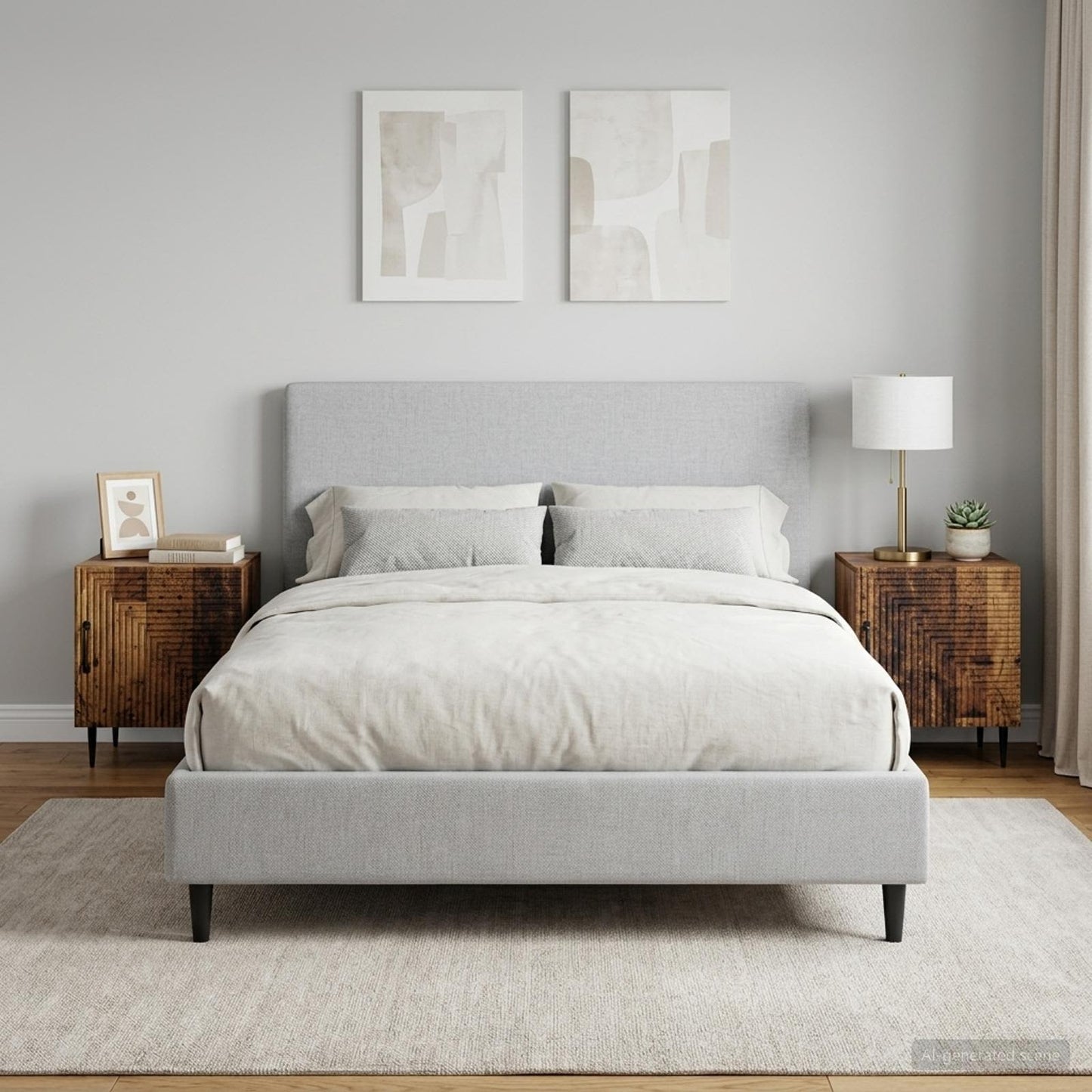Armadio da Notte 2 pcs Legno antico 43 x 34,5 x 50 cm