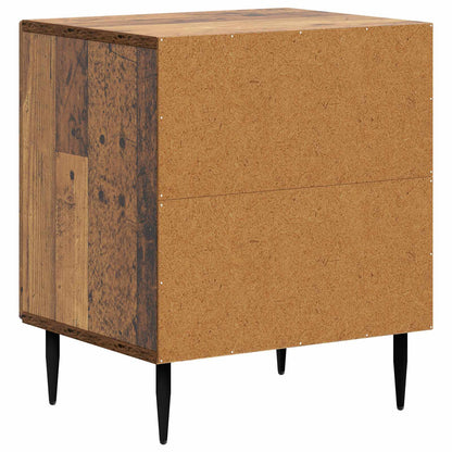 Armadio da Notte 2 pcs Legno antico 43 x 34,5 x 50 cm