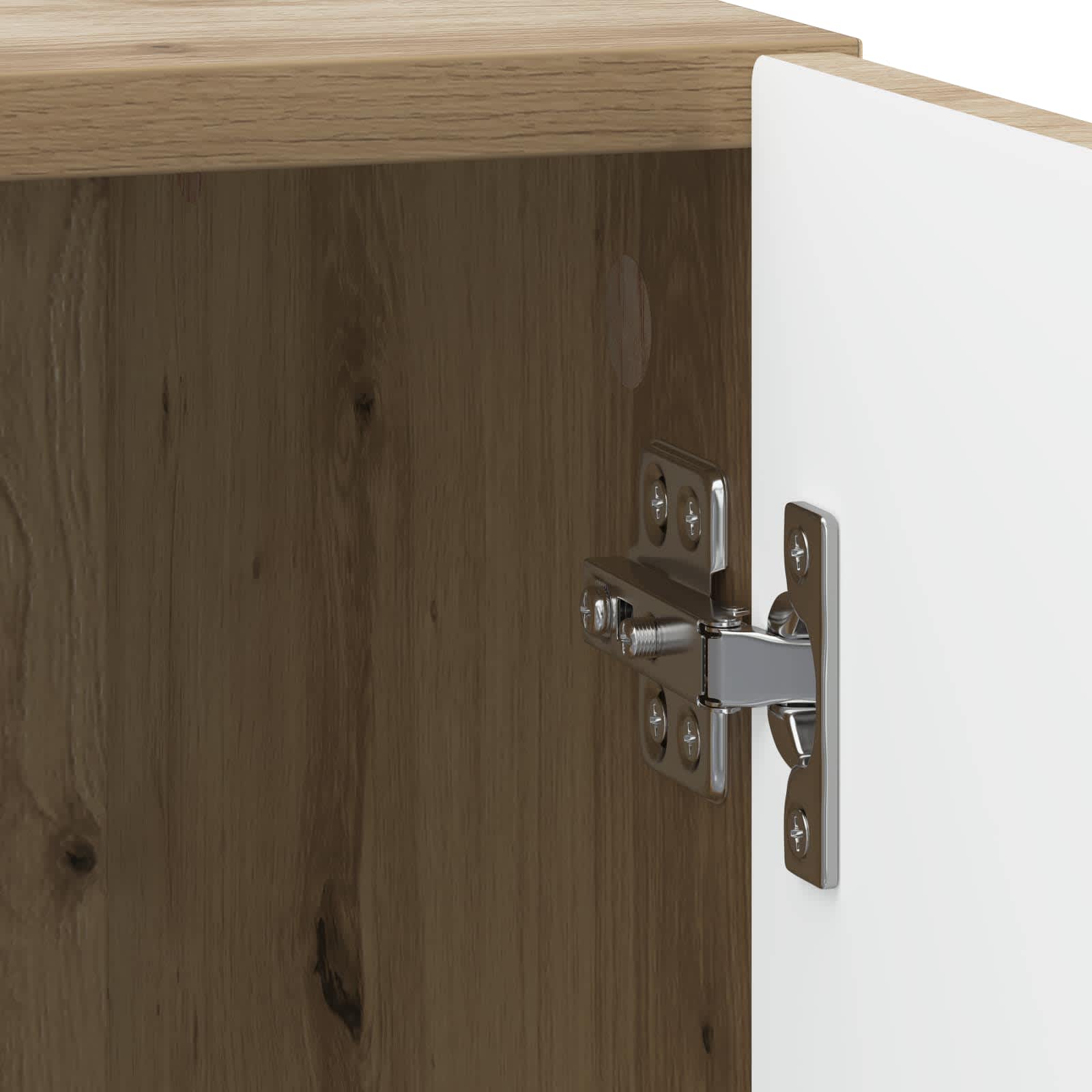 Armadio da Notte Rovere Artigianale 43 x 34,5 x 50 cm | homemem39