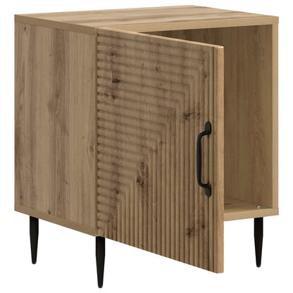 Armadio da Notte 2 pcs Rovere Artigianale 43 x 34,5 x 50 cm | homemem39