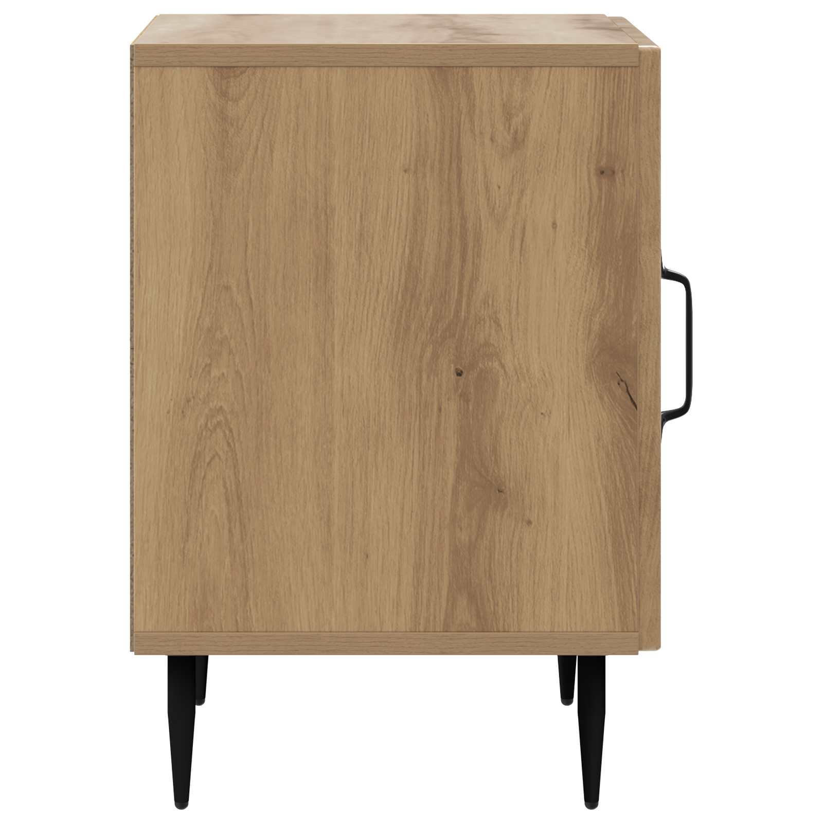 Armadio da Notte 2 pcs Rovere Artigianale 43 x 34,5 x 50 cm | homemem39