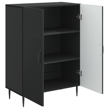 Credenza Nero 66 x 34,5 x 89,5 cm Legno ingegnerizzato | homemem39